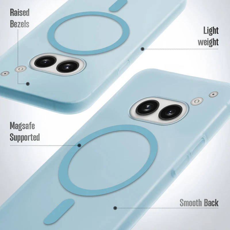 Slim Matte Wireless Charging Support Back Cover for Nothing Phone 2A Plus - Image 19