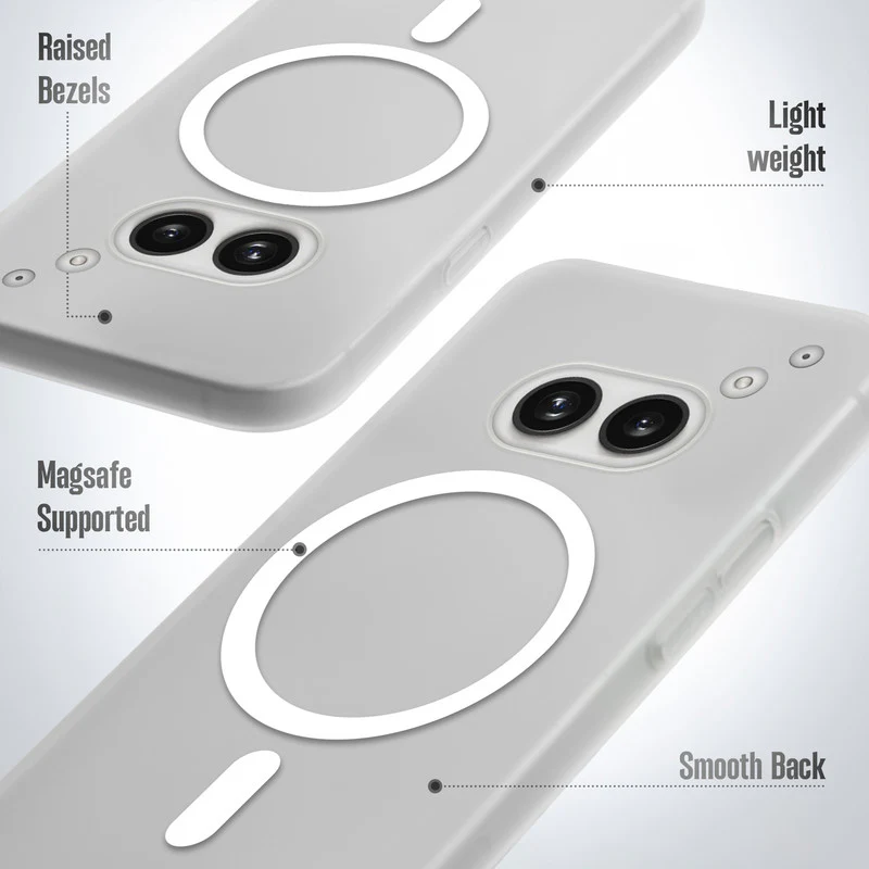 Slim Matte Wireless Charging Support Back Cover for Nothing Phone 2A Plus - Image 24