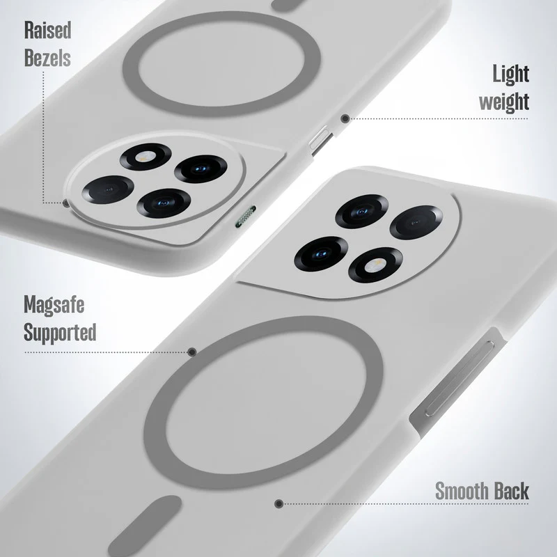 Slim Matte Wireless Charging Support Back Cover for OnePlus 11 5G - Image 10