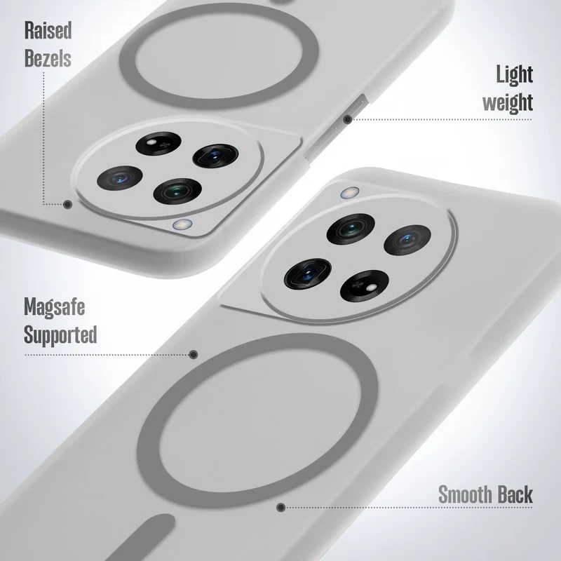 Slim Matte Wireless Charging Support Back Cover for OnePlus 12 5G - Image 10