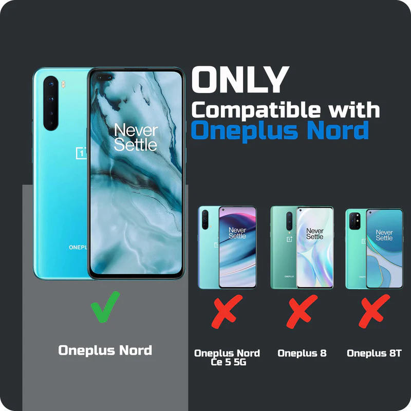 Frosted Slim Wireless Charging Support Case For OnePlus Nord - Image 2