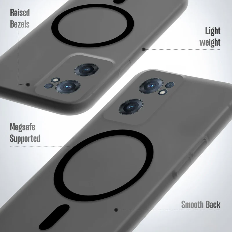 Frosted Slim Wireless Charging Support Case For OnePlus Nord CE 2 5G - Image 4