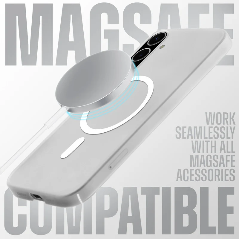 Slim Matte Wireless Charging Support Back Cover for Samsung A56 5G - Image 3