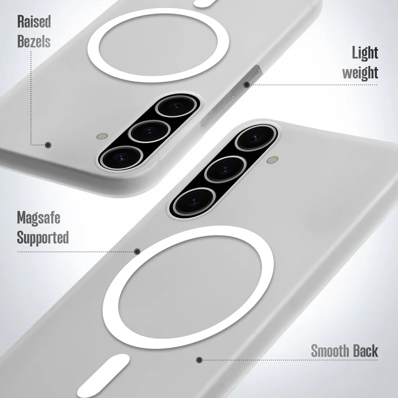 Slim Matte Wireless Charging Support Back Cover for Samsung A56 5G - Image 4