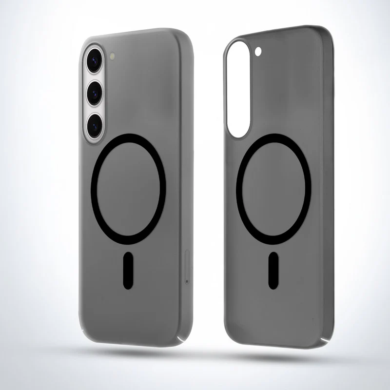Slim Matte Wireless Charging Support Back Cover for Samsung S23 Plus 5G
