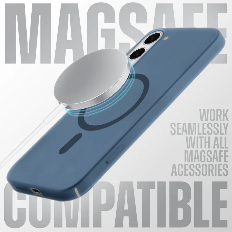 Slim Matte Wireless Charging Support Back Case for Samsung S23 5G - Image 15