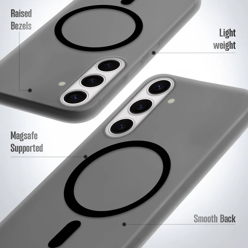 Slim Matte Wireless Charging Support Back Case for Samsung S24 5G - Image 4