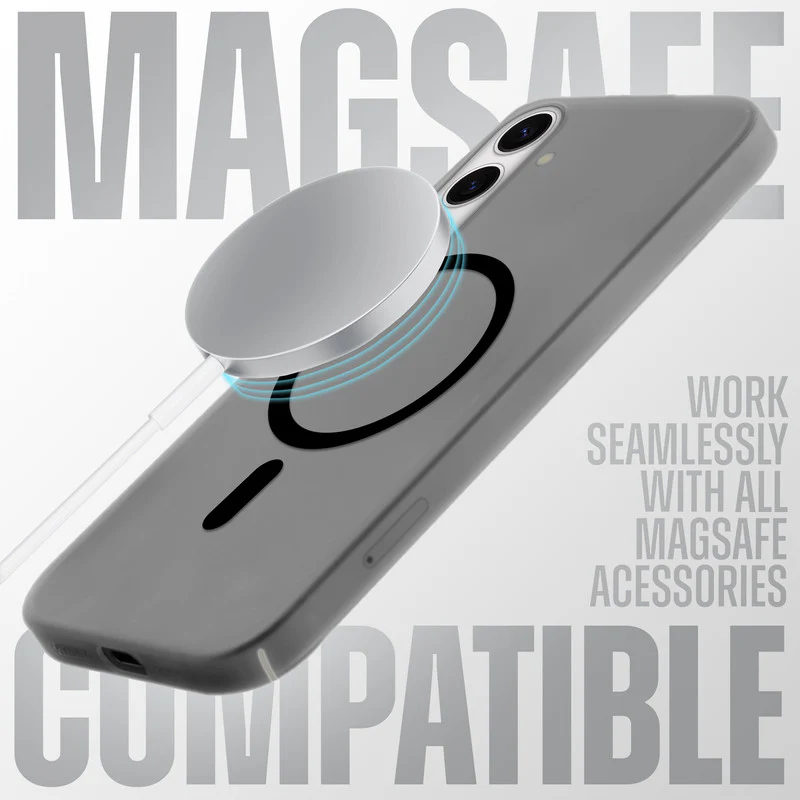 Slim Matte Wireless Charging Support Back Case for Samsung S24 FE 5G - Image 3