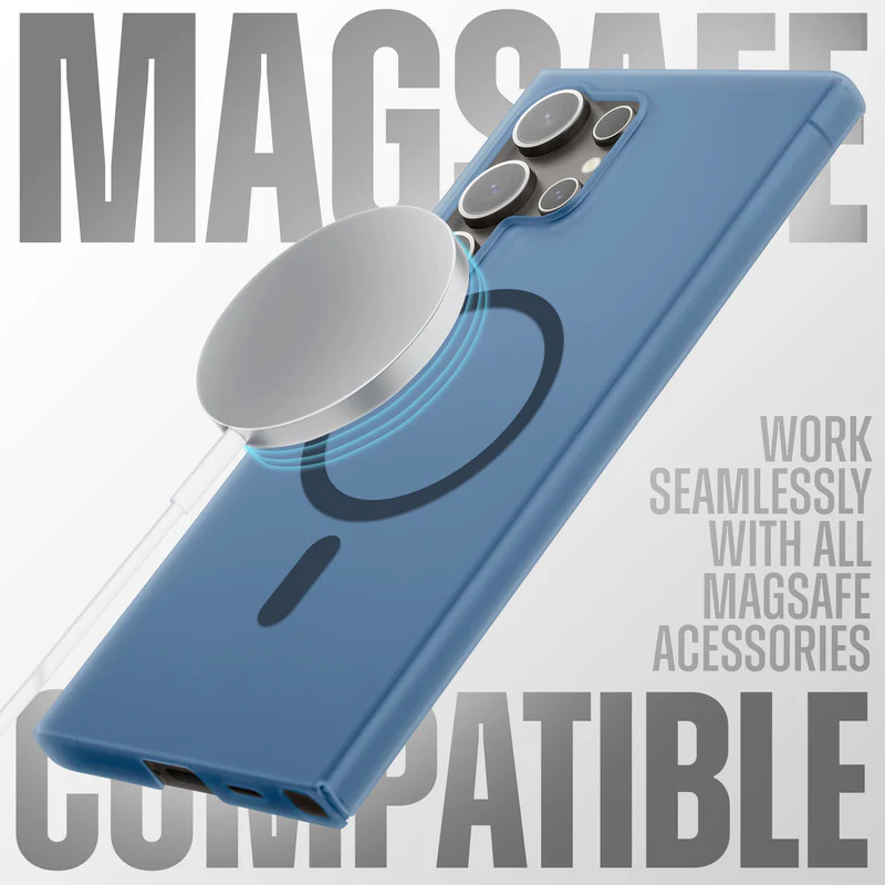 Slim Matte Wireless Charging Support Back Case for Samsung S24 Ultra 5G - Image 15