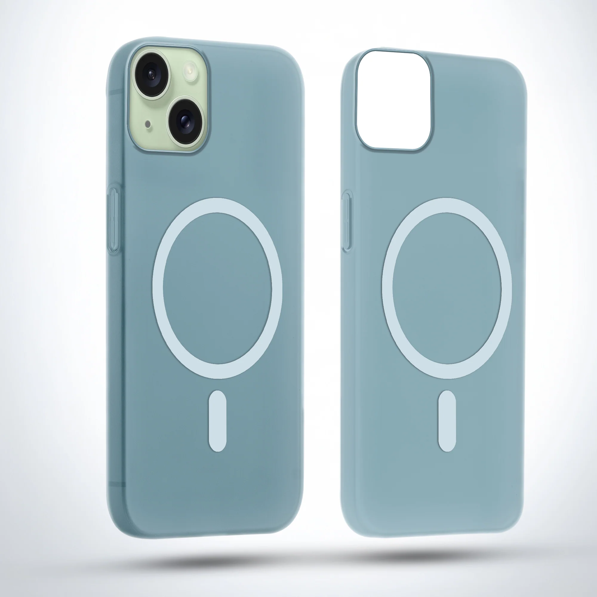 Frosted Slim Wireless Charging Support Case For Apple iPhone 13 - Image 41