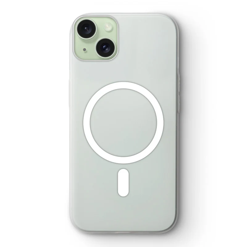 Frosted Slim Wireless Charging Support Case For Apple iPhone 14 - Image 30