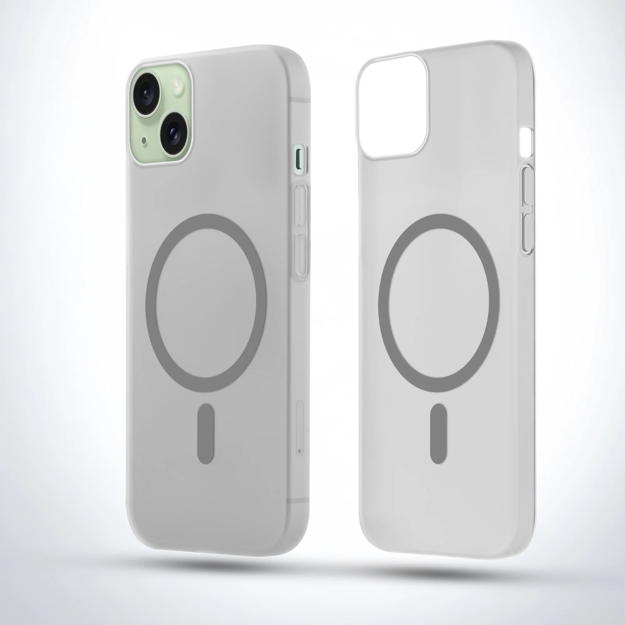 Frosted Slim Wireless Charging Support Case For Apple iPhone 14 - Image 31