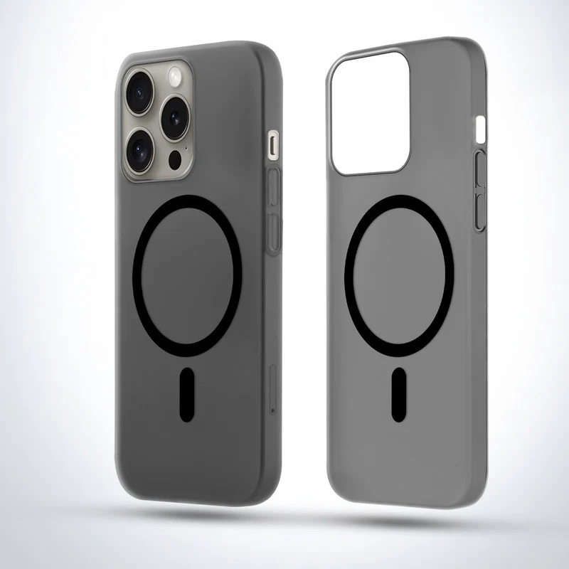 Frosted Slim Wireless Charging Support Case For Apple iPhone 14 Pro
