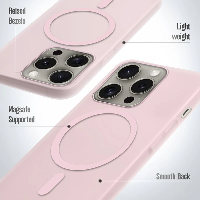 Frosted Slim Wireless Charging Support Case For Apple iPhone 14 Pro - Image 22