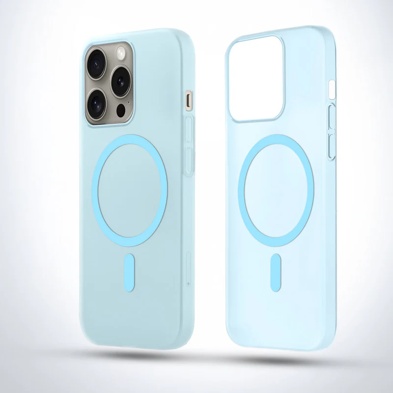 Frosted Slim Wireless Charging Support Case For Apple iPhone 14 Pro - Image 25