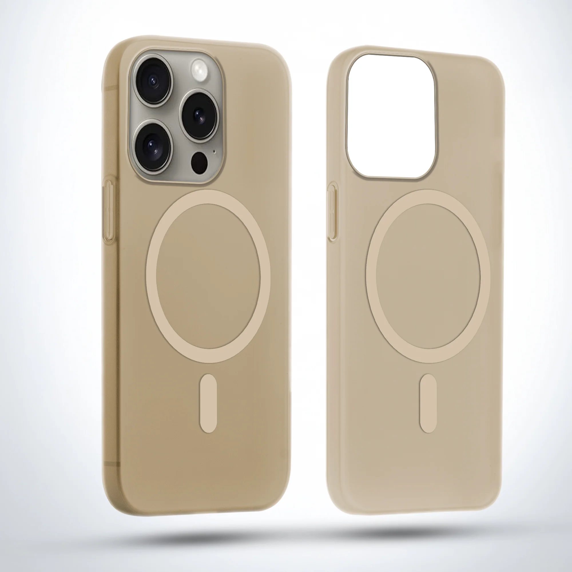 Frosted Slim Wireless Charging Support Case For Apple iPhone 14 Pro - Image 41