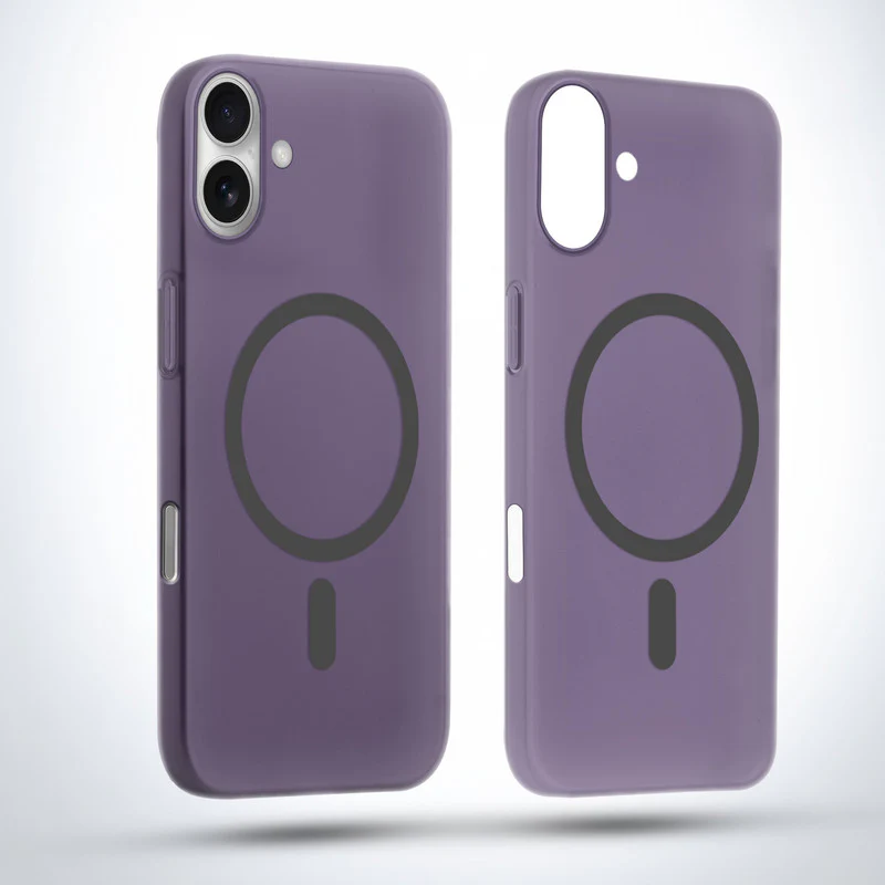 Frosted Slim Wireless Charging Support Case For Apple iPhone 16 - Image 11