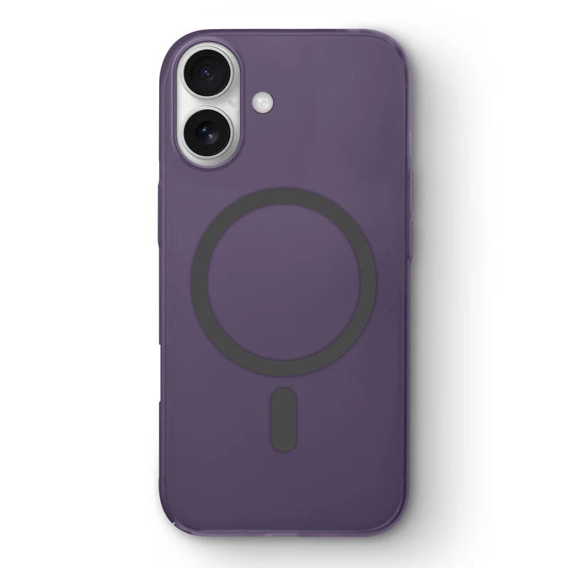 Frosted Slim Wireless Charging Support Case For Apple iPhone 16 - Image 12