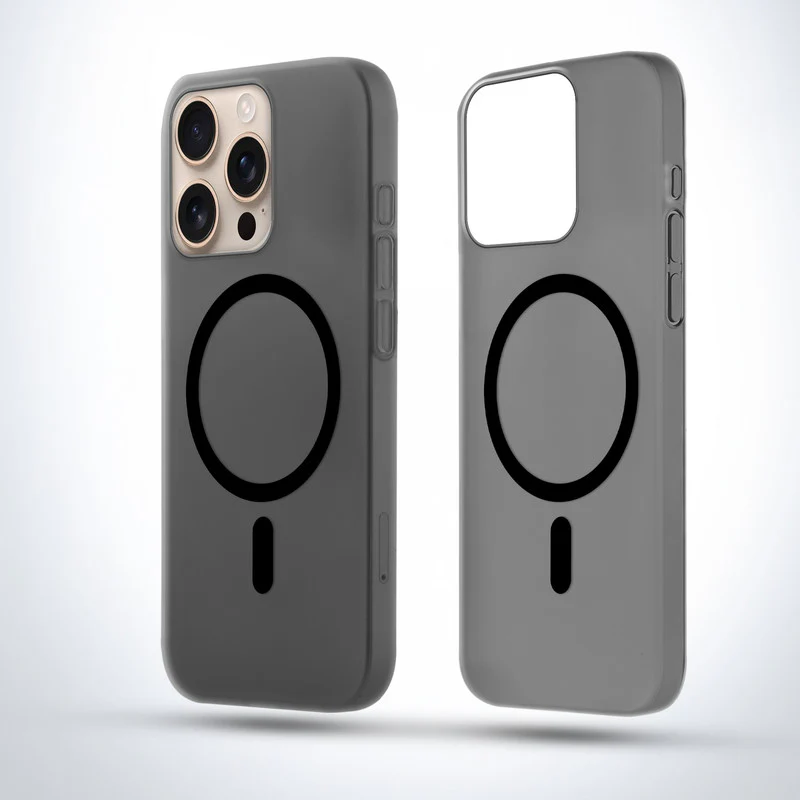 Frosted Slim Wireless Charging Support Case For Apple iPhone 16 Pro
