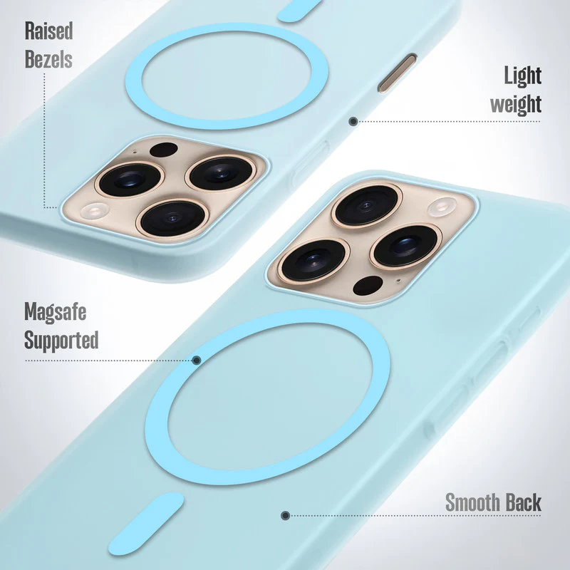 Frosted Slim Wireless Charging Support Case For Apple iPhone 16 Pro - Image 16
