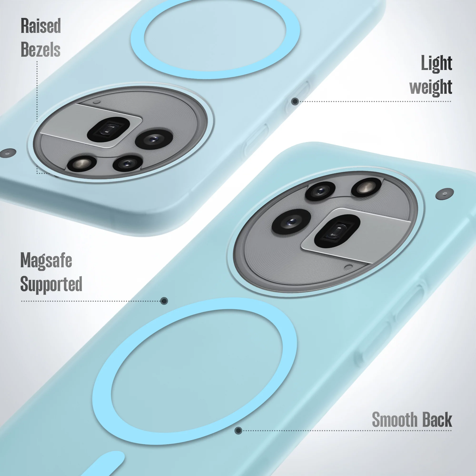 Frosted Slim Wireless Charging Support Case For Nothing Phone 3A Pro 5G - Image 16