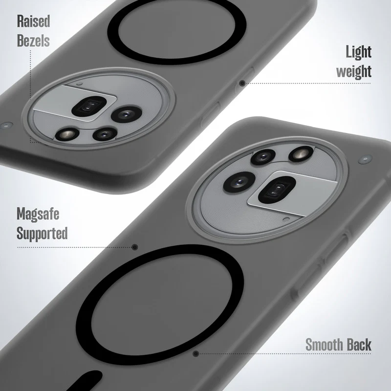 Frosted Slim Wireless Charging Support Case For Nothing Phone 3A Pro 5G - Image 4