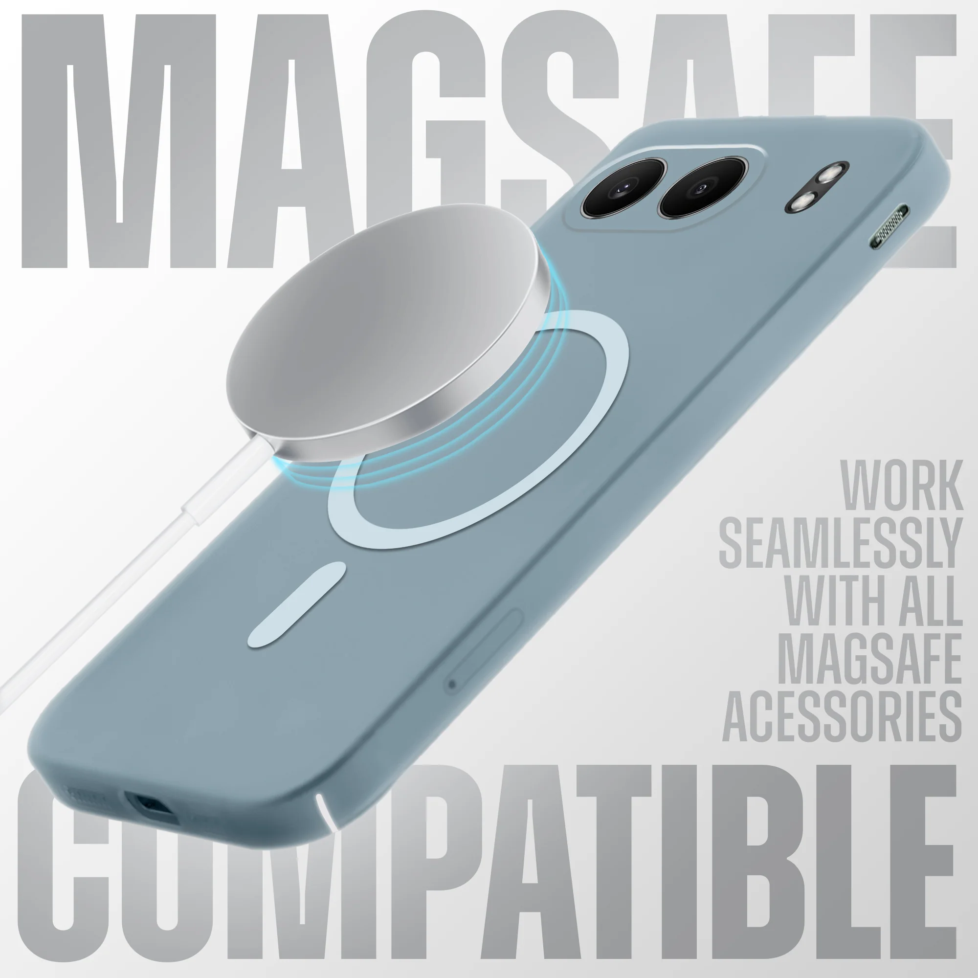Frosted Slim Wireless Charging Support Case For OnePlus Nord 4 5G - Image 39