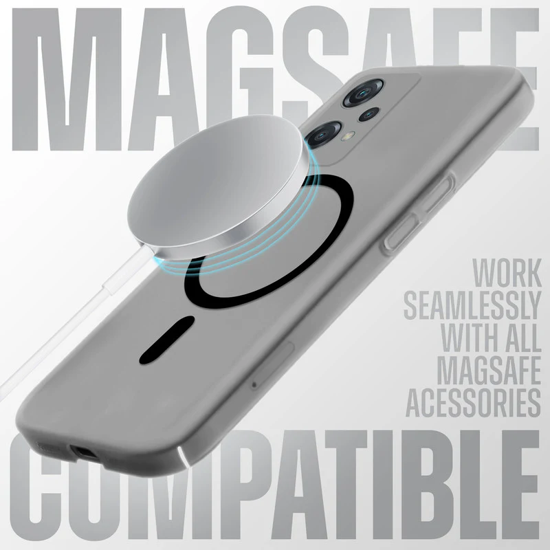 Frosted Slim Wireless Charging Support Case For OnePlus Nord CE 2 Lite 5G - Image 3