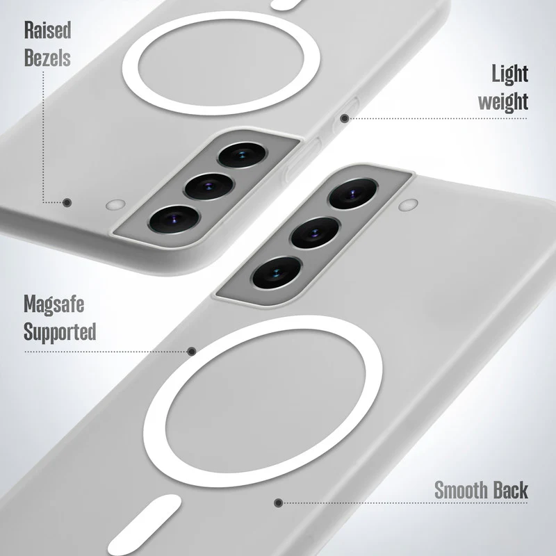 Frosted Slim Wireless Charging Support Case For Samsung S22 5G - Image 22