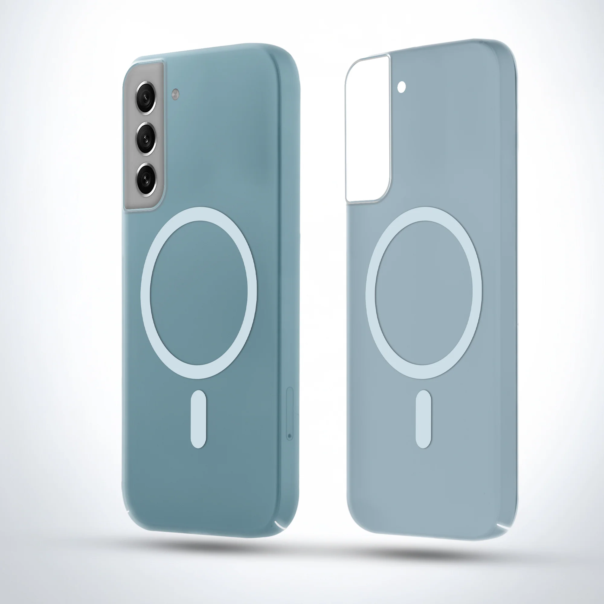 Frosted Slim Wireless Charging Support Case For Samsung S22 5G - Image 25