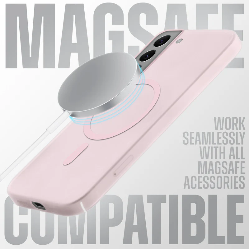 Frosted Slim Wireless Charging Support Case For Samsung S22 5G - Image 39