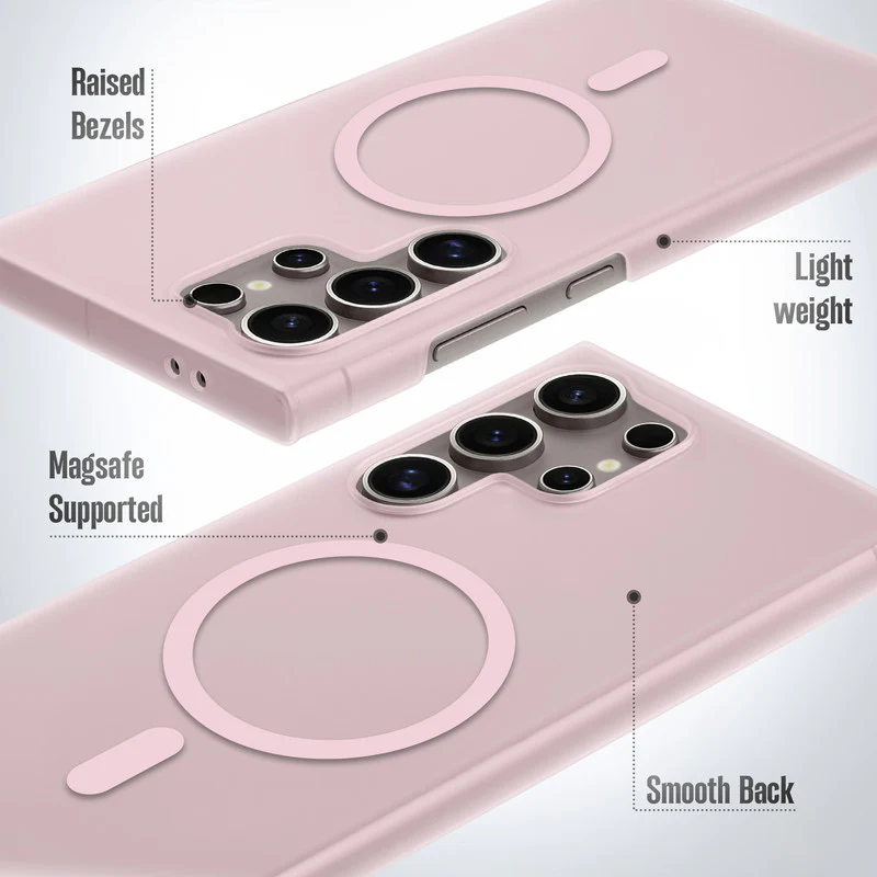 Slim Matte Wireless Charging Support Back Cover for Samsung S22 Ultra 5G - Image 22