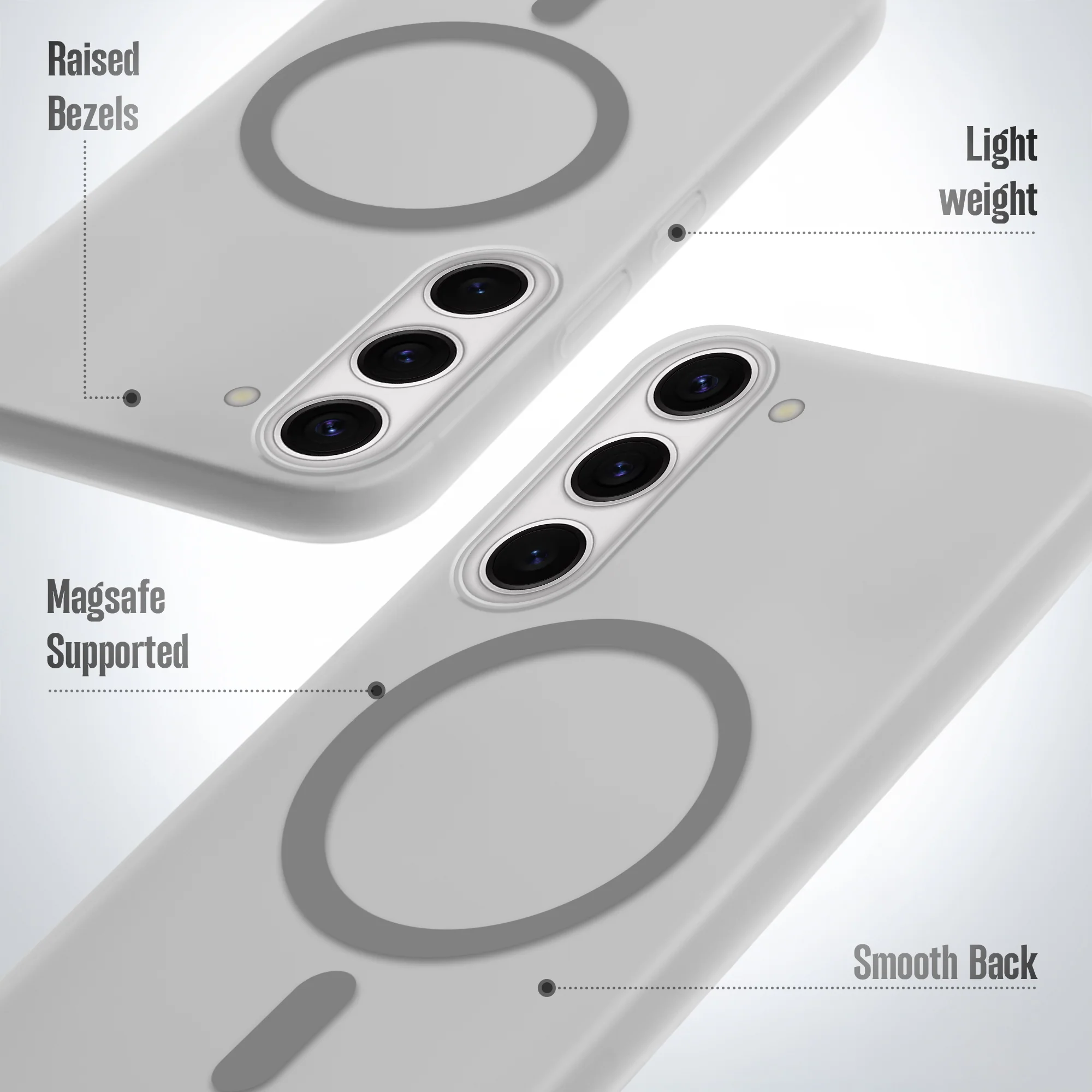 Frosted Slim Wireless Charging Support Case For Samsung S23 5G - Image 16