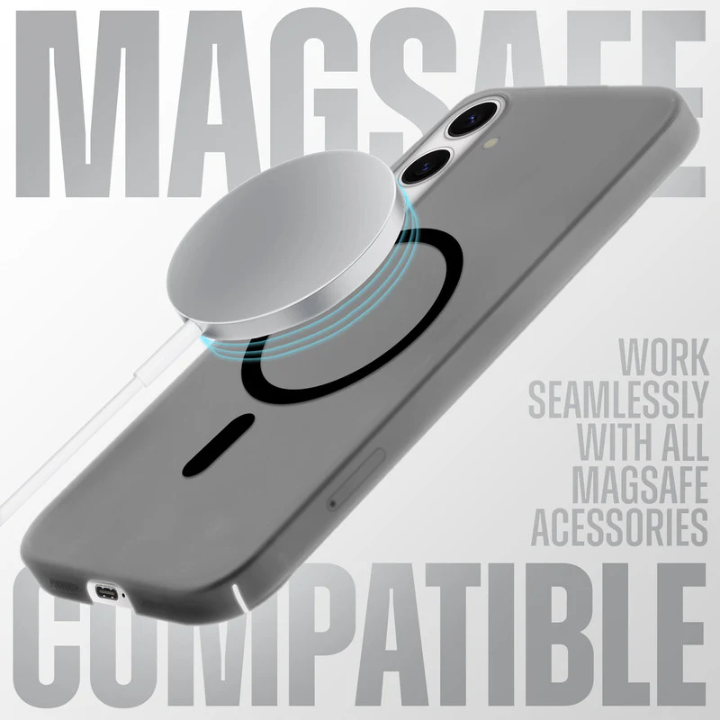 Frosted Slim Wireless Charging Support Case For Samsung S23 FE 5G - Image 3