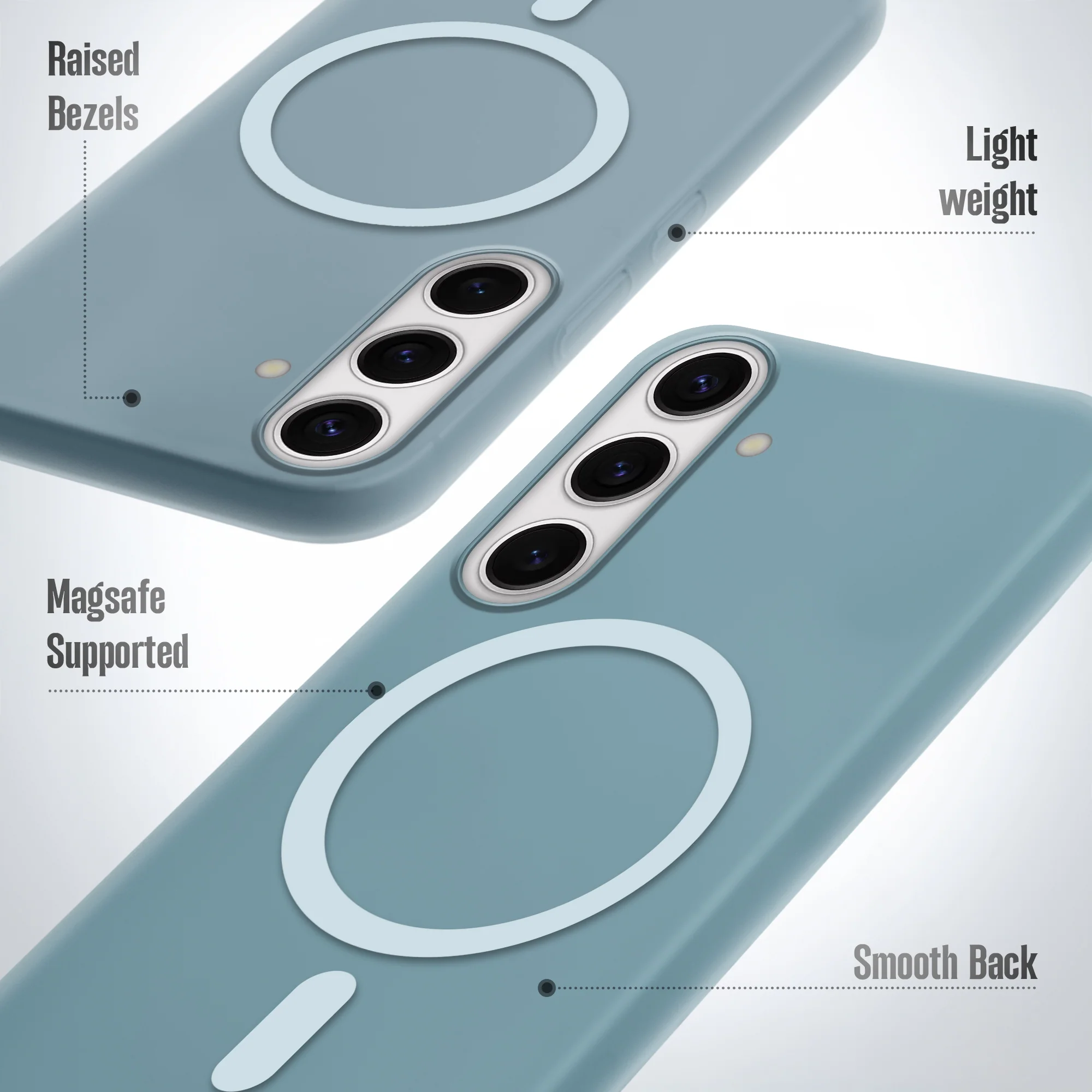 Frosted Slim Wireless Charging Support Case For Samsung S24 5G - Image 40