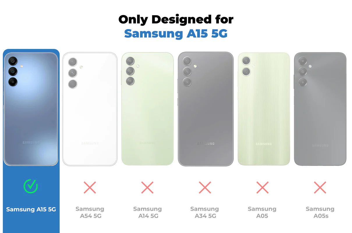 Frosted Slim Wireless Charging Support Cover For Samsung A15 5G - Image 2