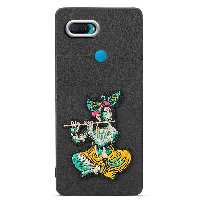 Divine Embroidered Back Case for Oppo A12 - Image 15