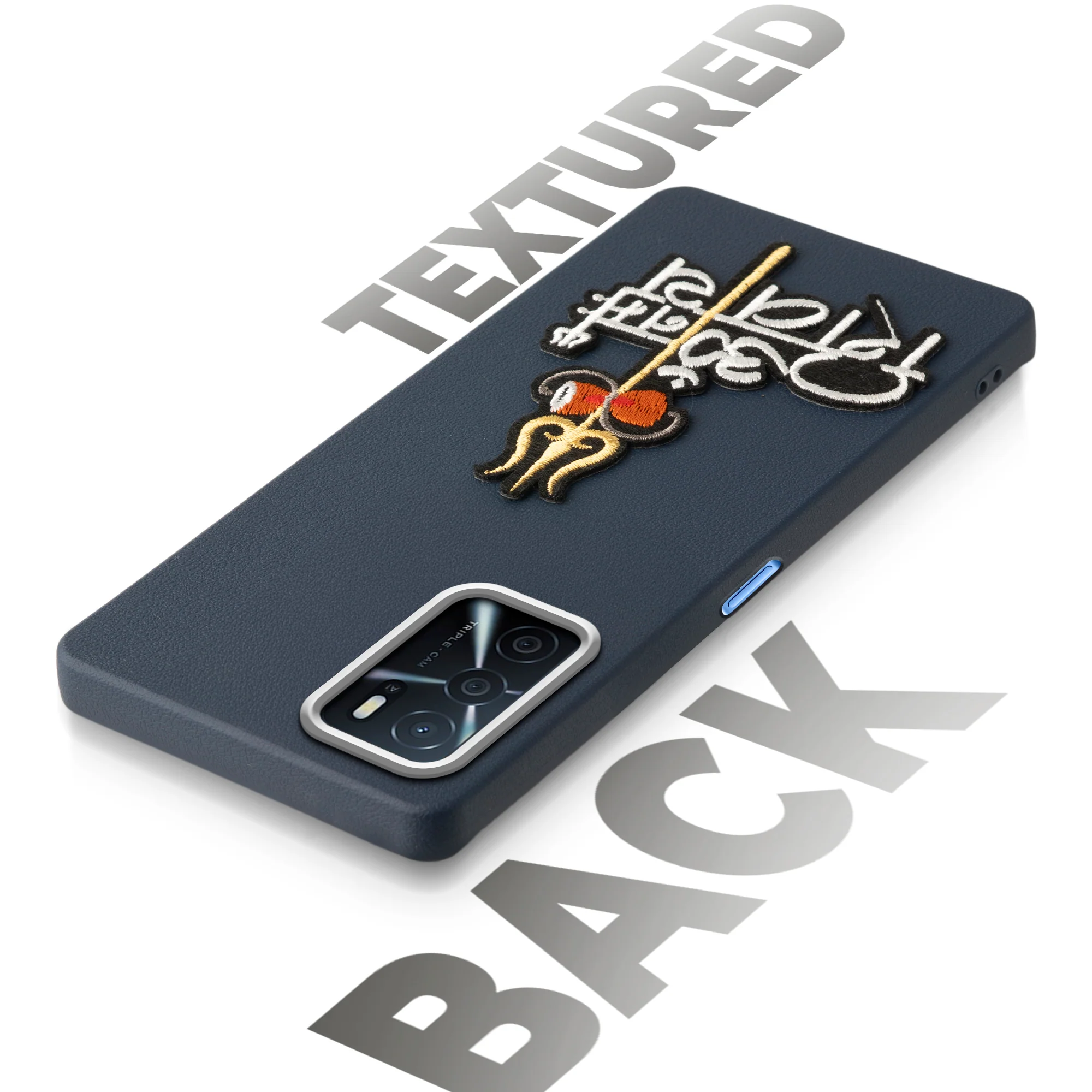 Divine Embroidered Back Case for Oppo A16 - Image 11