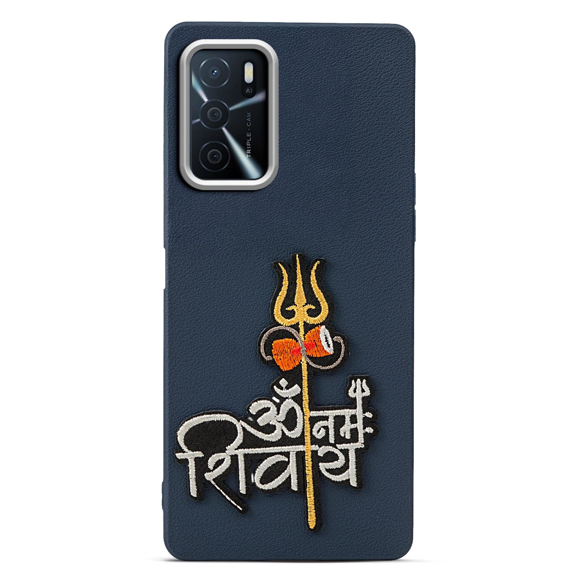 Divine Embroidered Back Case for Oppo A16 - Image 9