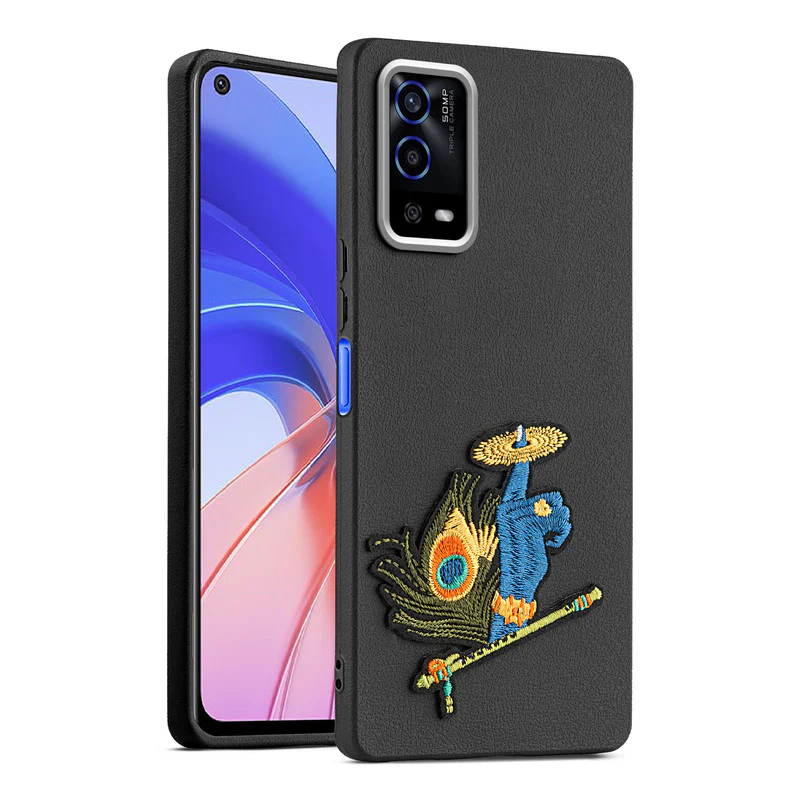 Divine Embroidered Back Case for Oppo A55 4G - Image 7