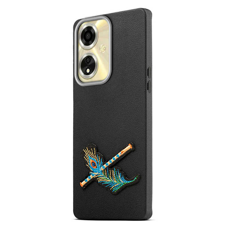 Divine Embroidered Back Case for Oppo A59 5G - Image 4