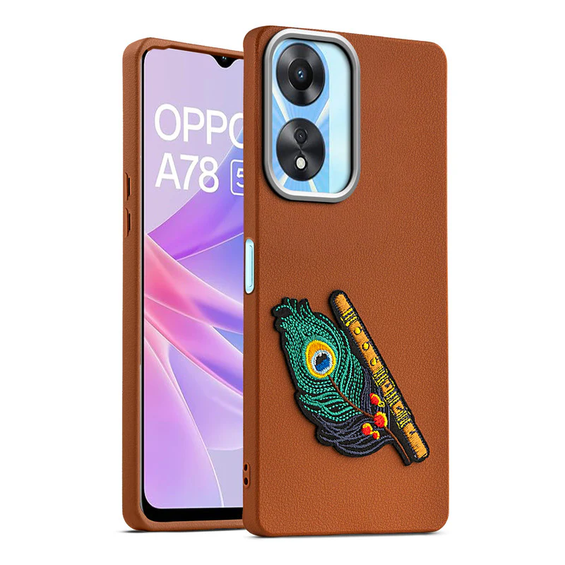 Divine Embroidered Back Case for Oppo A78 5G - Image 7