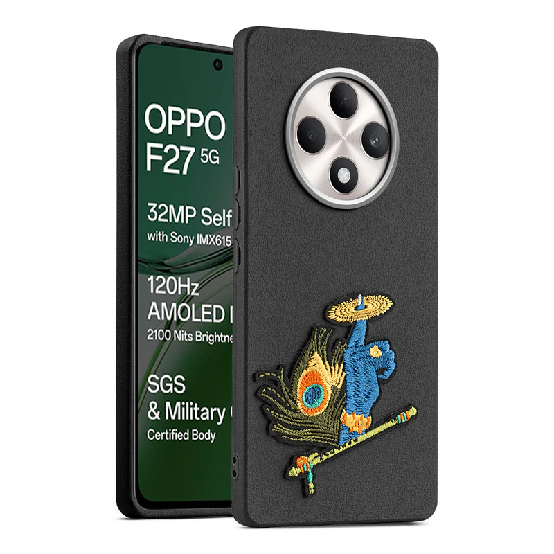 Divine Embroidered Back Case for Oppo F27 5G - Image 7