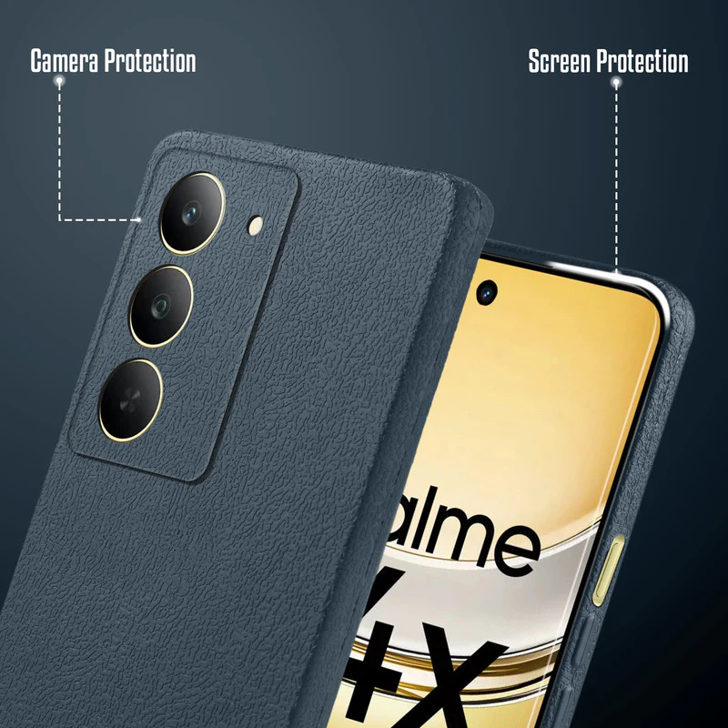 Sleek Textured Silicone Case for Realme 14x 5G - Image 12