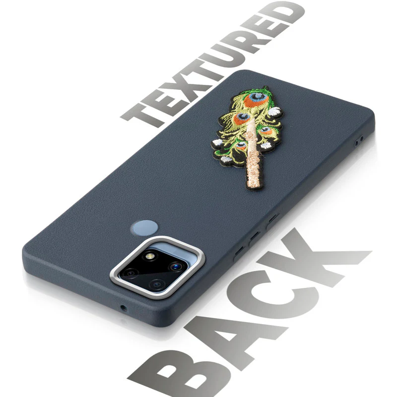 Divine Embroidered Back Case for Realme C25 - Image 11