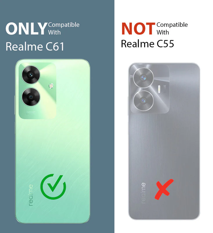 Divine Embroidered Back Case for Realme C61 - Image 2