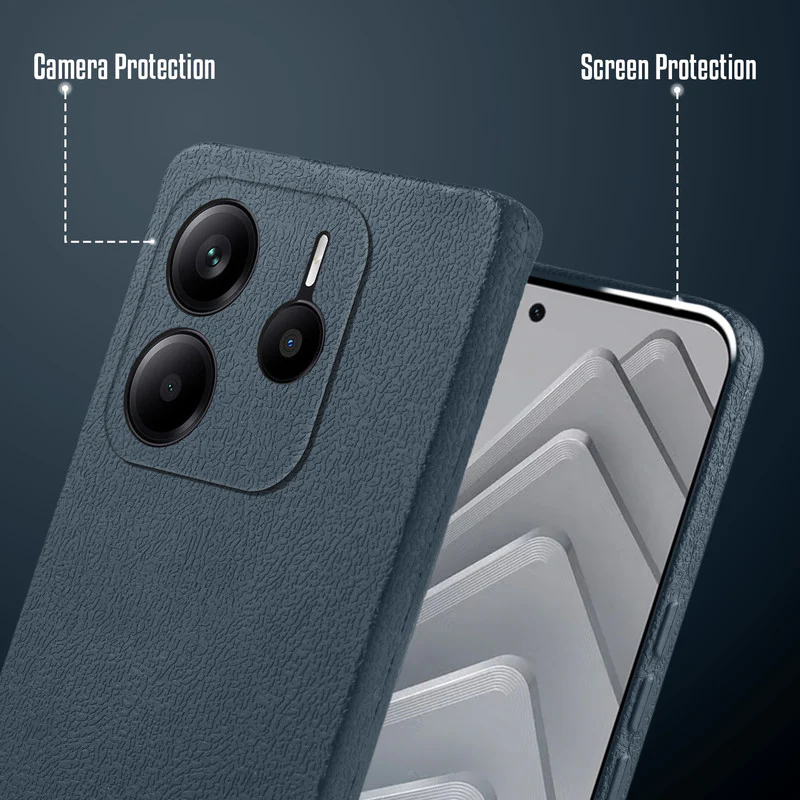 Sleek Textured Silicone Case for Redmi Note 14 SE 5G - Image 12