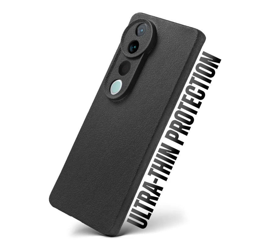 Sleek Textured Silicone Case for Vivo V40 Pro 5G - Image 3
