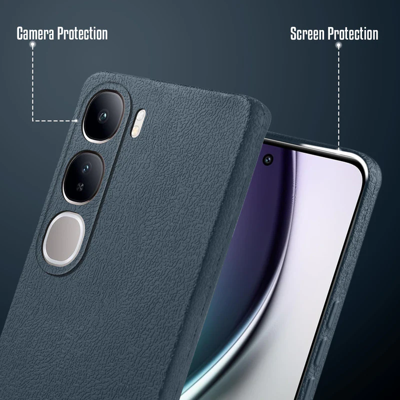 Sleek Textured Silicone Case for Vivo Y300 5G - Image 12