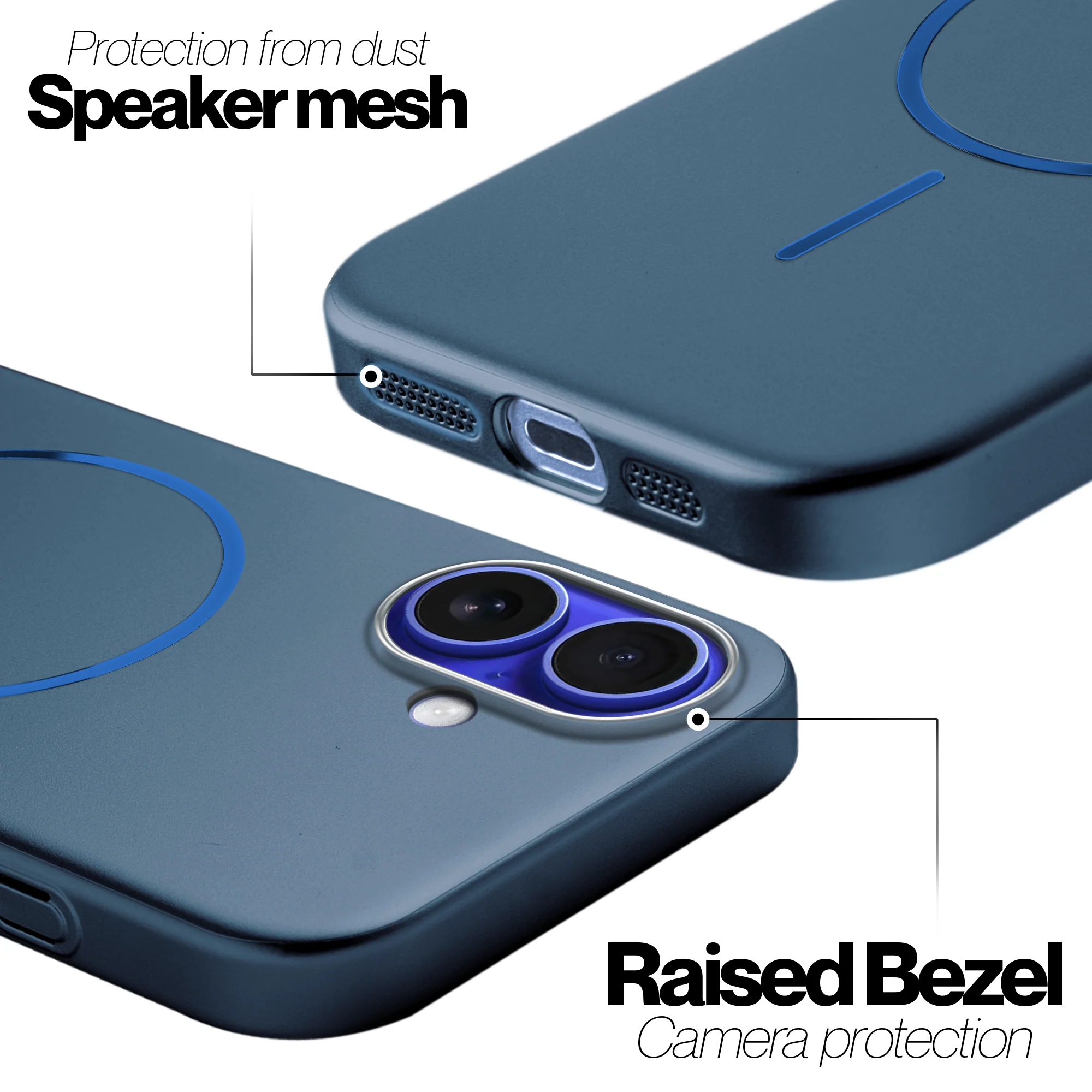 Slim Hard Shell Back Case for Apple iPhone 16 - Image 9